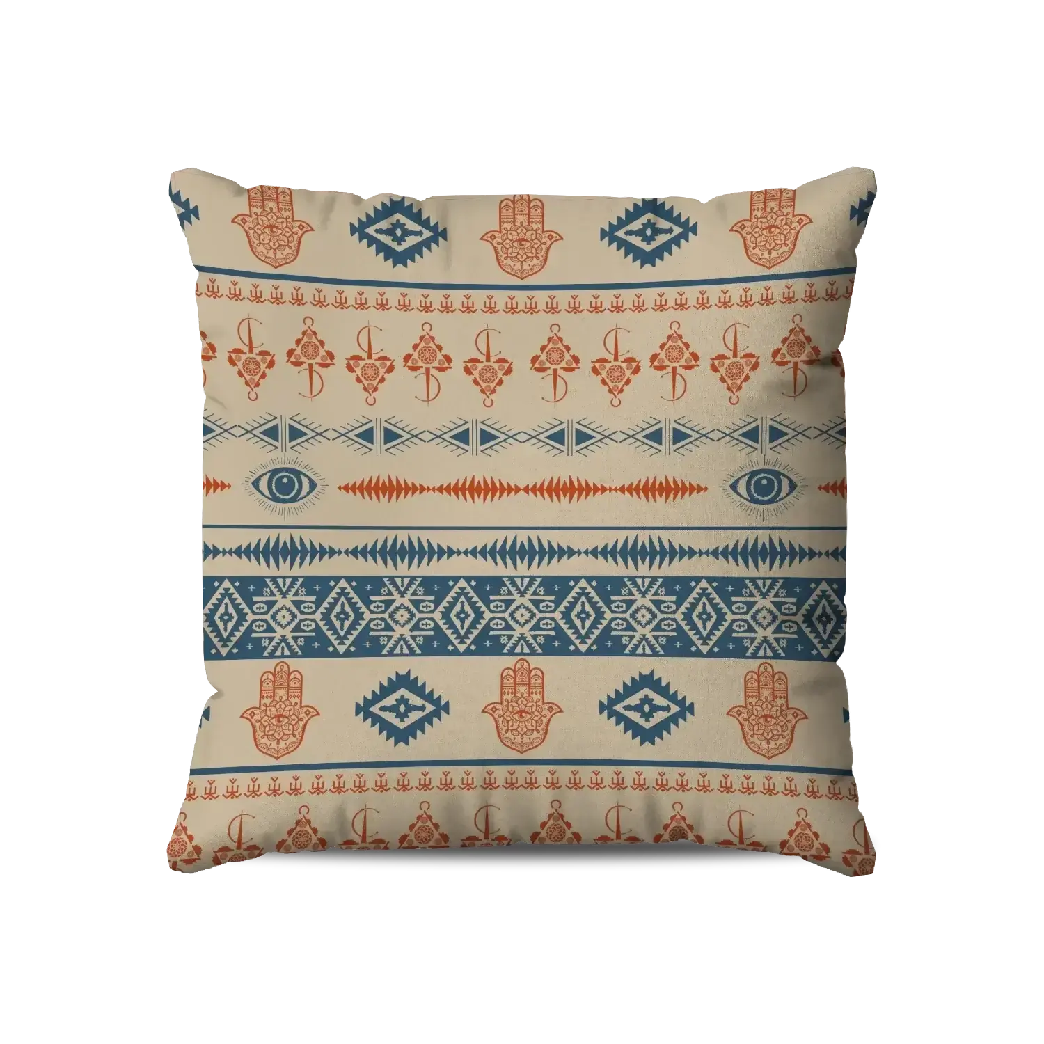 CUSHION -  AMAZIGH SYMBOLE COLORFUL PATTERN