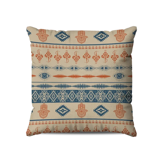 CUSHION -  AMAZIGH SYMBOLE COLORFUL PATTERN