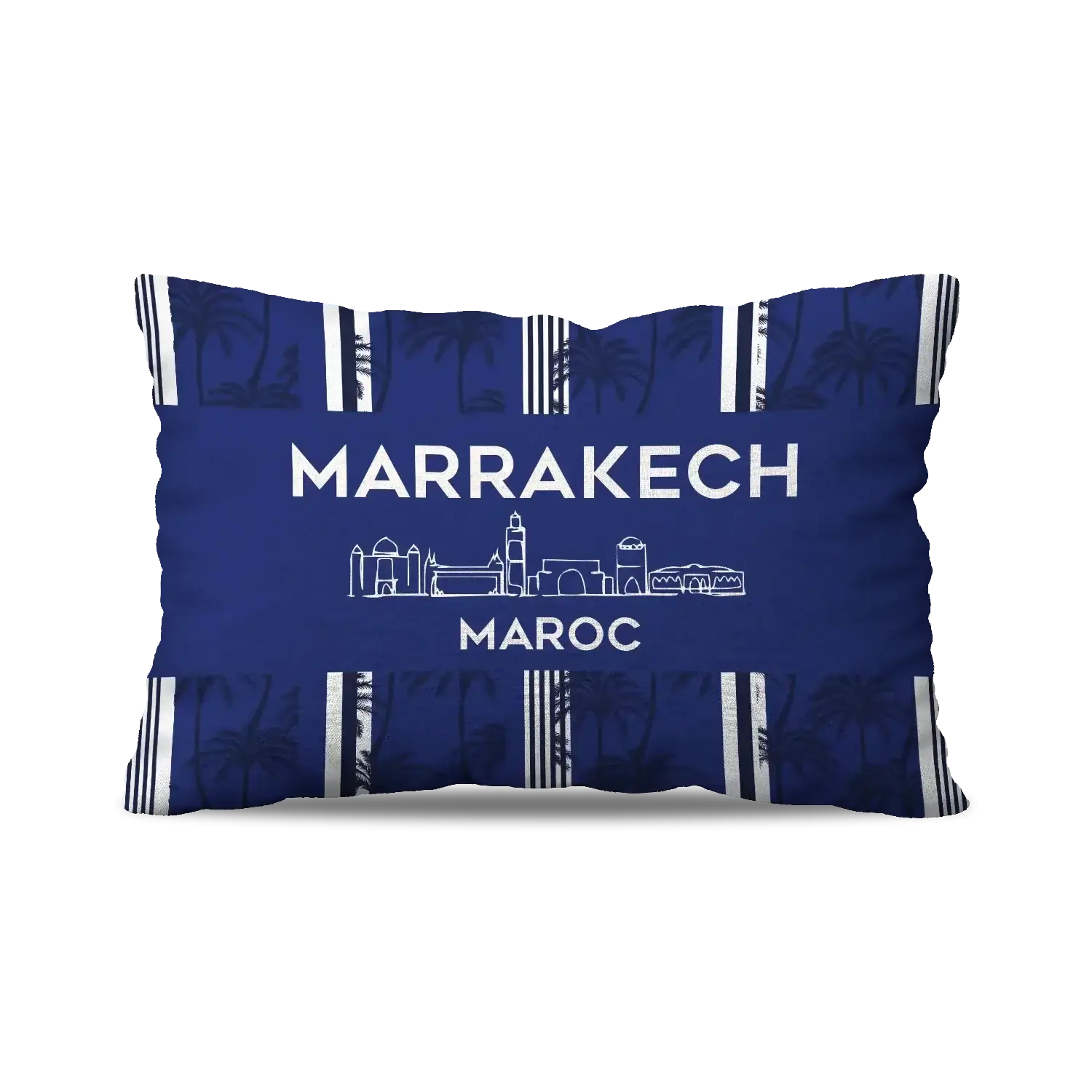 CUSHION - BLUE MARRAKESH