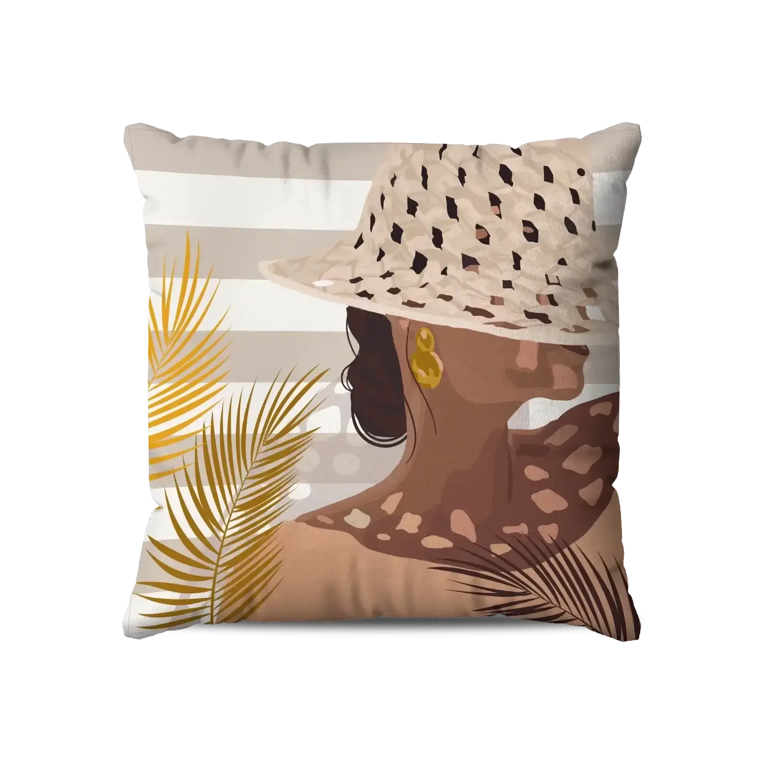 CUSHION - PALM MOROCCAN WOMAN