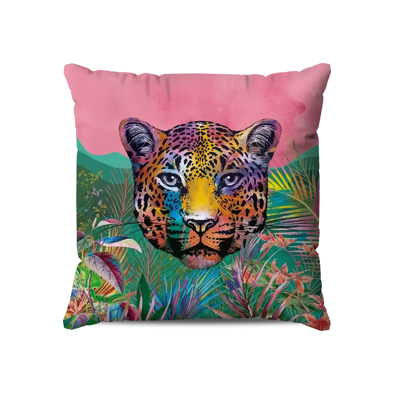 CUSHION - PINK TIGER