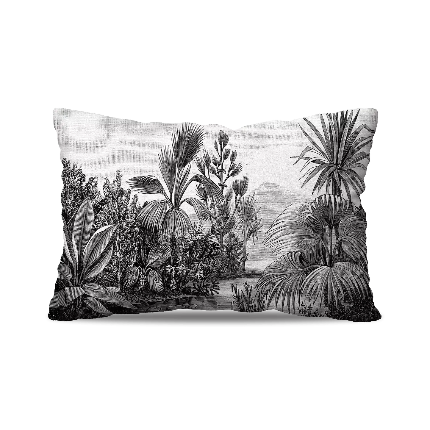 RECTANGLE CUSHION - SKETCH PALMERAIS