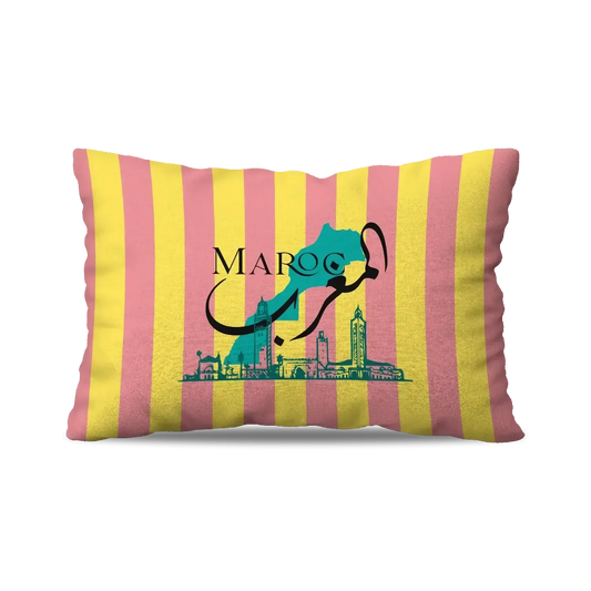 CUSHION -VINTAGE PINK MAROC