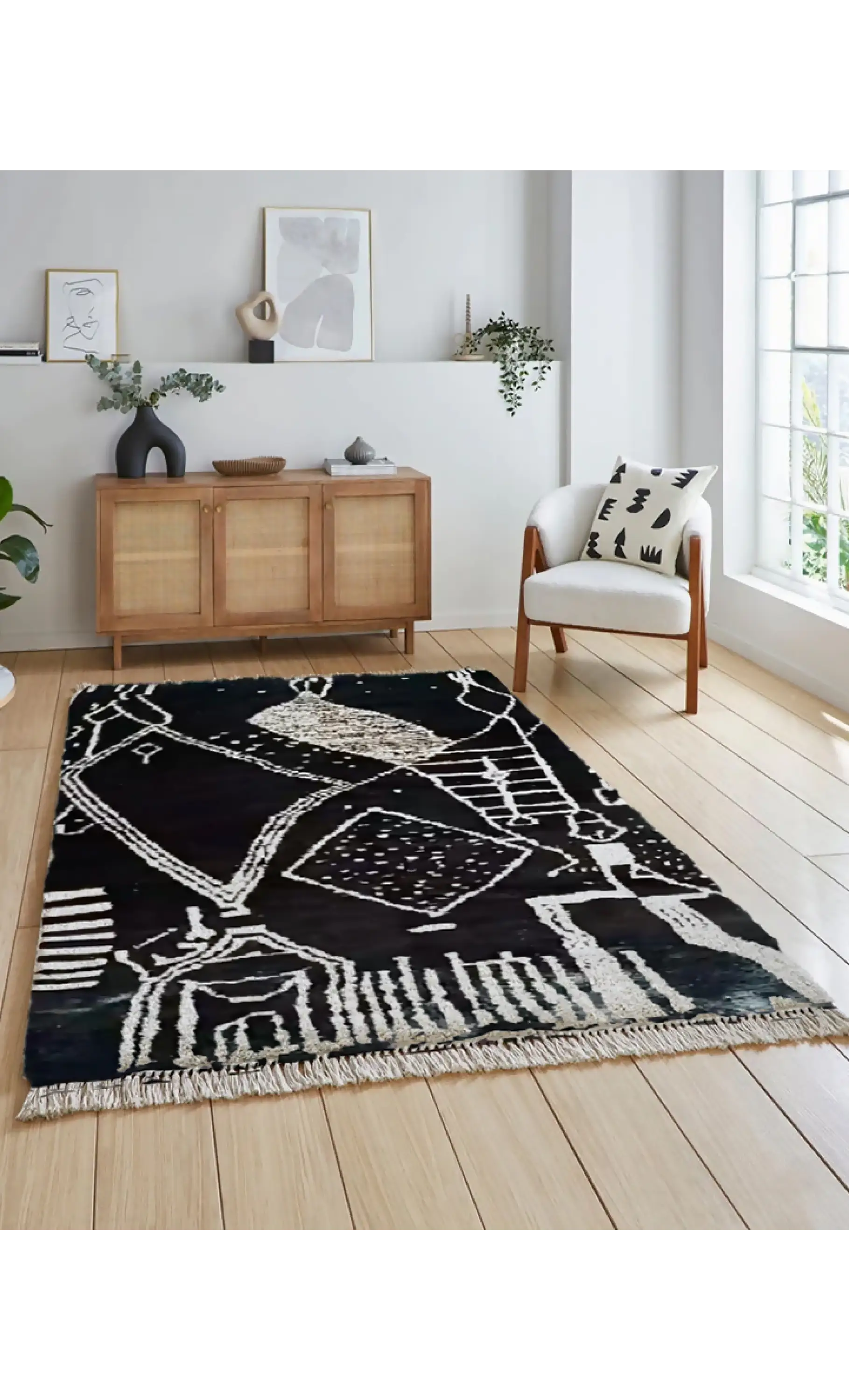 AZILAL RUG BLACK