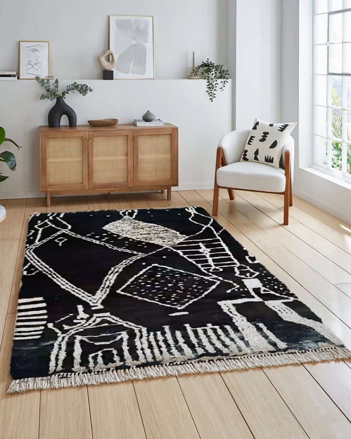 AZILAL RUG BLACK